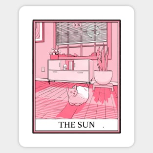 Sun Cat Tarot Sticker